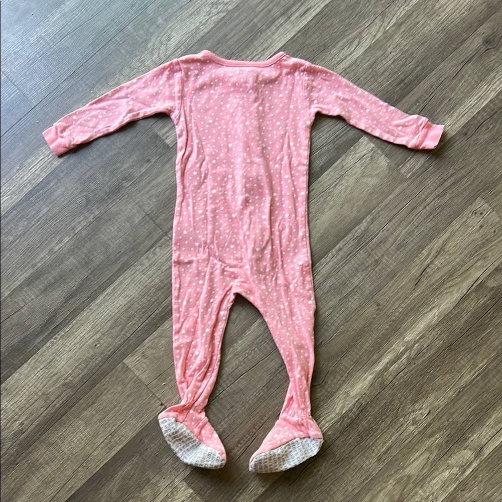 **LAST CHANCE!! Carter’s Pink Polka Dot Bunny Zip Up Bundle Size 18 Months - Picture 12 of 14